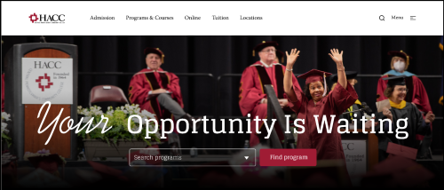 HACC Debuts New Website Design