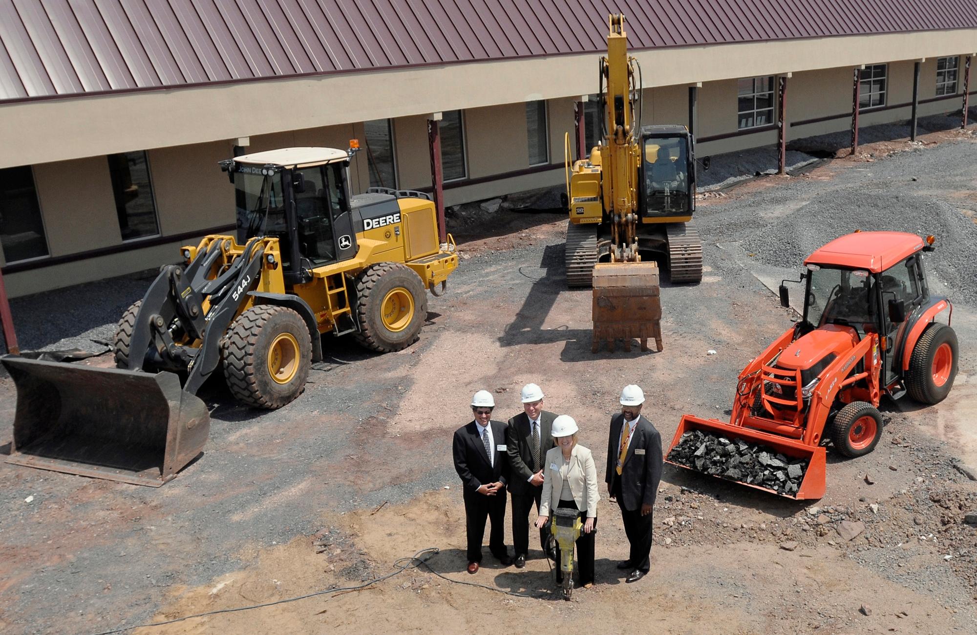 GB construction Evening Sun