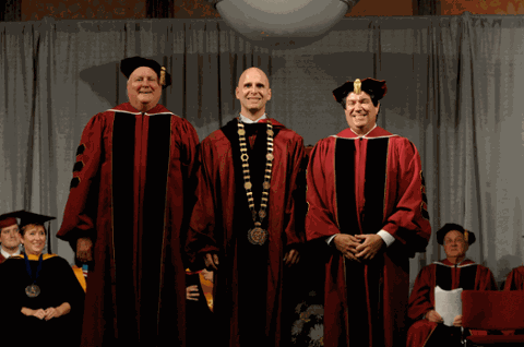 John J. "Ski" Sygielski, Ed.D., inducted as HACC's seventh president
